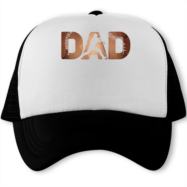 Fathers Day Baseball Player Baseball Dad Premium Trucker Cap Fathers Day Baseball Player Baseball Dad Premium Trucker Cap