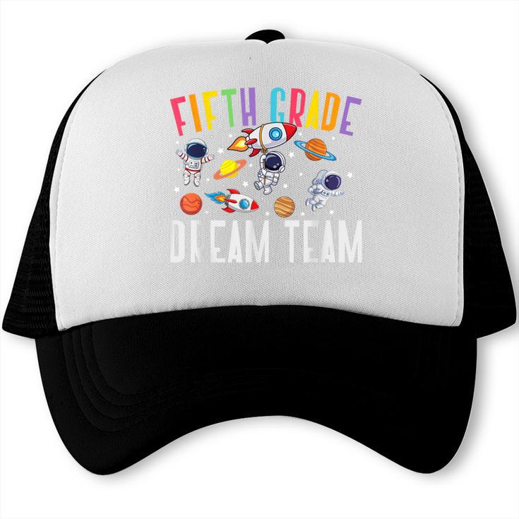 Fifth Grade Dream Team Astronaut 5th Grade Back To School Trucker Cap