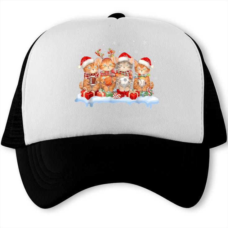 Football Baseball Basketball Player Sport Christmas Trucker Cap