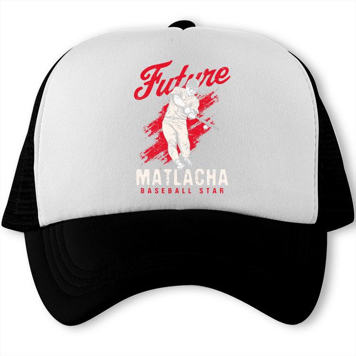 Future Matlacha Baseball Star Baseball Player Sports Theme Premium Tri-Blend Trucker Cap