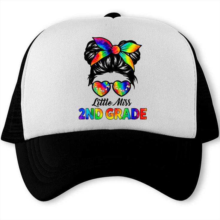 Girls Second Grade Back To School Cute Little Miss 2nd Grade Trucker Cap Girls Second Grade Back To School Cute Little Miss 2nd Grade Trucker Cap