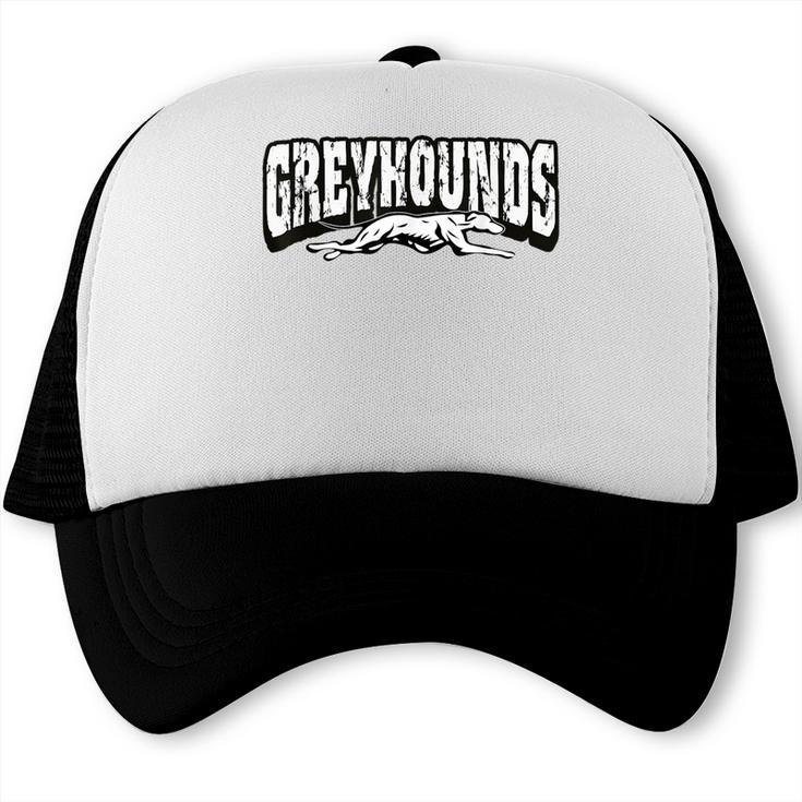 Greyhounds Mascot Back To School Team Spirit Trucker Cap