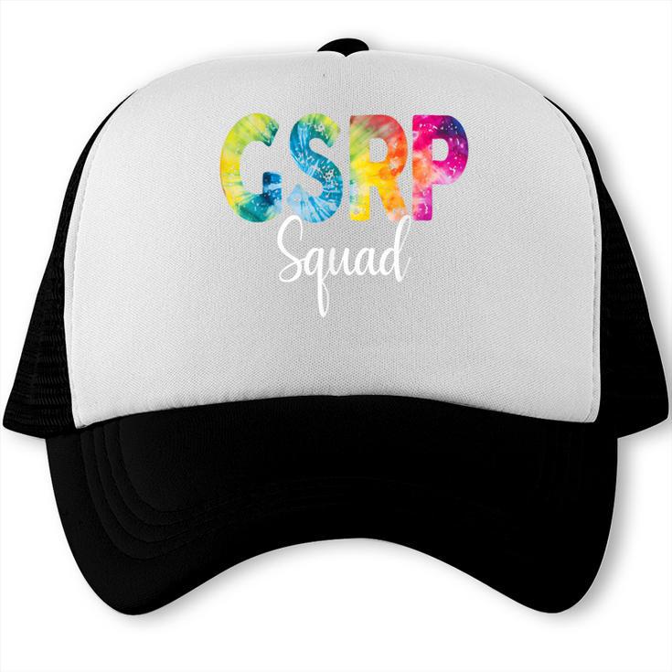 GSRP Squad Tie Dye Back To School Women Appreciation Trucker Cap