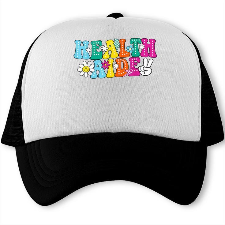 Health Aide Squad Admin Squad Back To School Trucker Cap