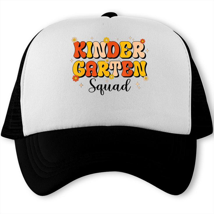 Kinder Garten Squad Team Back To School Kinder Garten Kids Trucker Cap