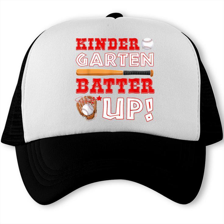 Kindergarten Batter Up Back To School Baseball Player Boys Trucker Cap