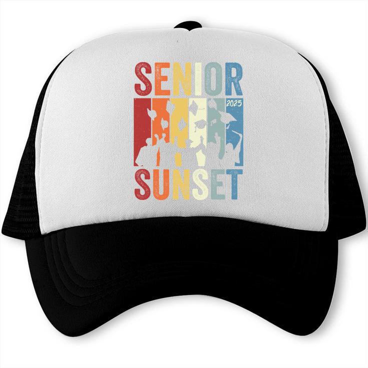 Last First Day Senior Sunset Class Of 2025 Back To School Performance Trucker Cap Last First Day Senior Sunset Class Of 2025 Back To School Performance Trucker Cap