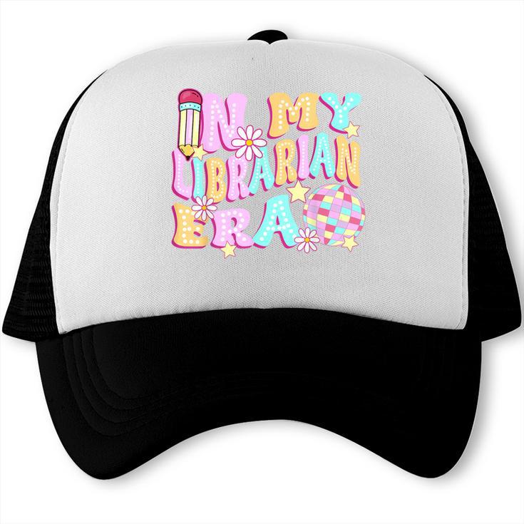In My Librarian Era Cool Back To School Outfit Girl Women Trucker Cap