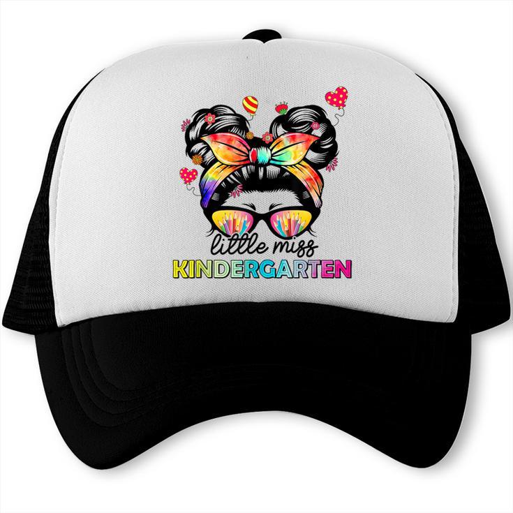 Little Miss Kindergarten Back To School Kindergarten Girls Trucker Cap Little Miss Kindergarten Back To School Kindergarten Girls Trucker Cap