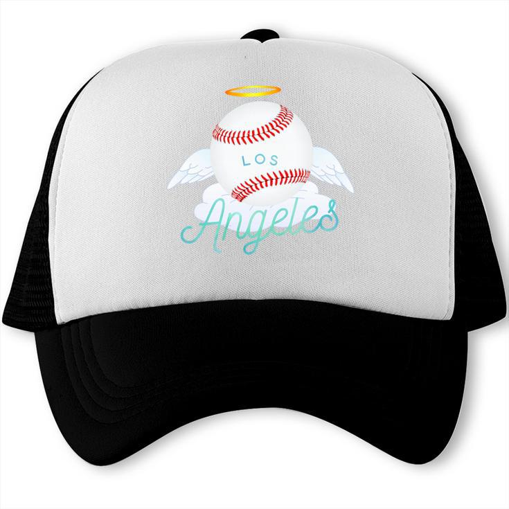 Los Angeles Angel Ball Tshirt Cool Baseball Team Premium Tri-Blend Trucker Cap Los Angeles Angel Ball Tshirt Cool Baseball Team Premium Tri-Blend Trucker Cap
