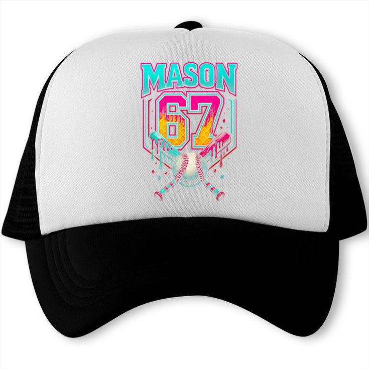 Mason 67 Ice Cream Drip Baseball Ice Cream Drip Trucker Cap