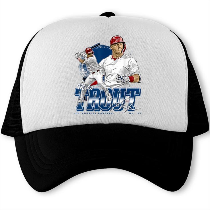 Mike Trout Los Angeles A MLB Baseball Players MLBMTR302N Trucker Cap