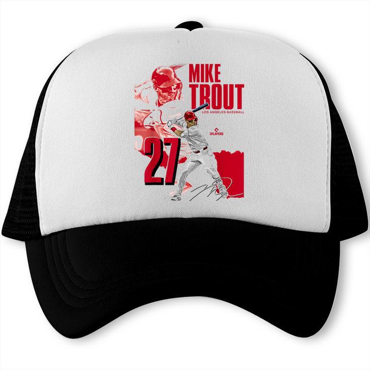Mike Trout Los Angeles A MLB Baseball Players MLBMTR304N Trucker Cap Mike Trout Los Angeles A MLB Baseball Players MLBMTR304N Trucker Cap