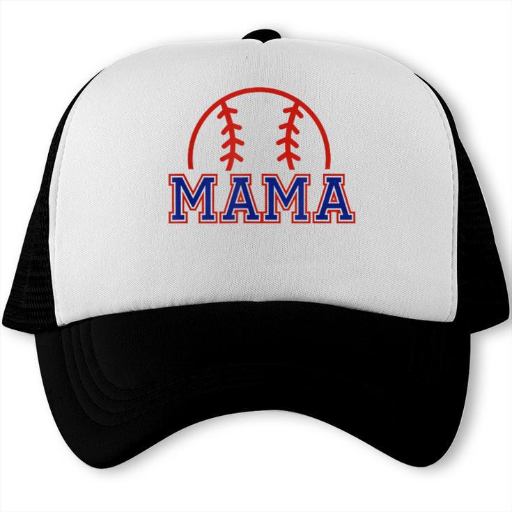 Mom Of Rookie 1st Birthday Baseball Boy Family Matching Trucker Cap