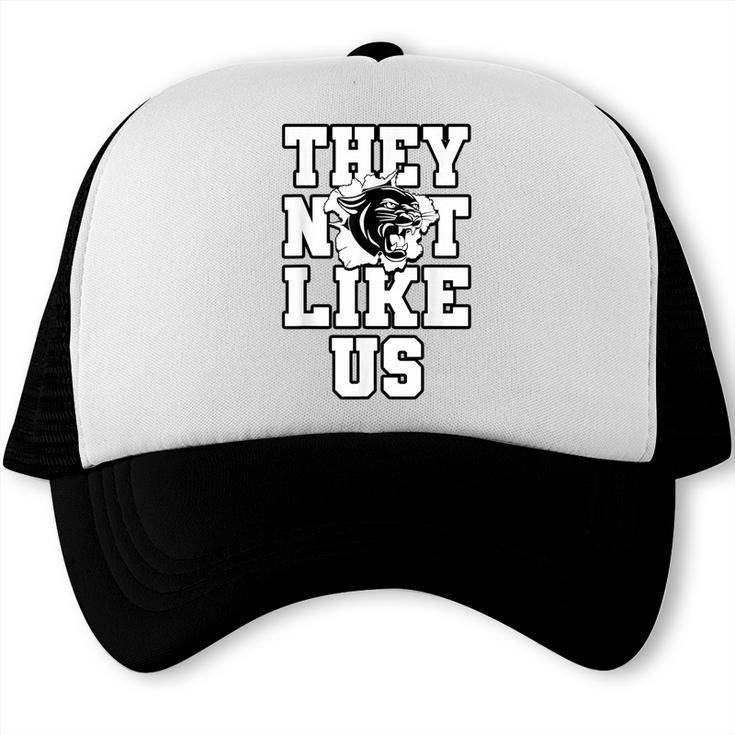 Not Like Panthers Back To School Spirit Trucker Cap