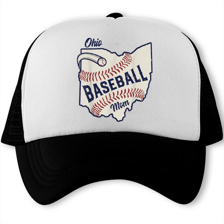 Ohio Baseball Mom Trucker Cap Ohio Baseball Mom Trucker Cap