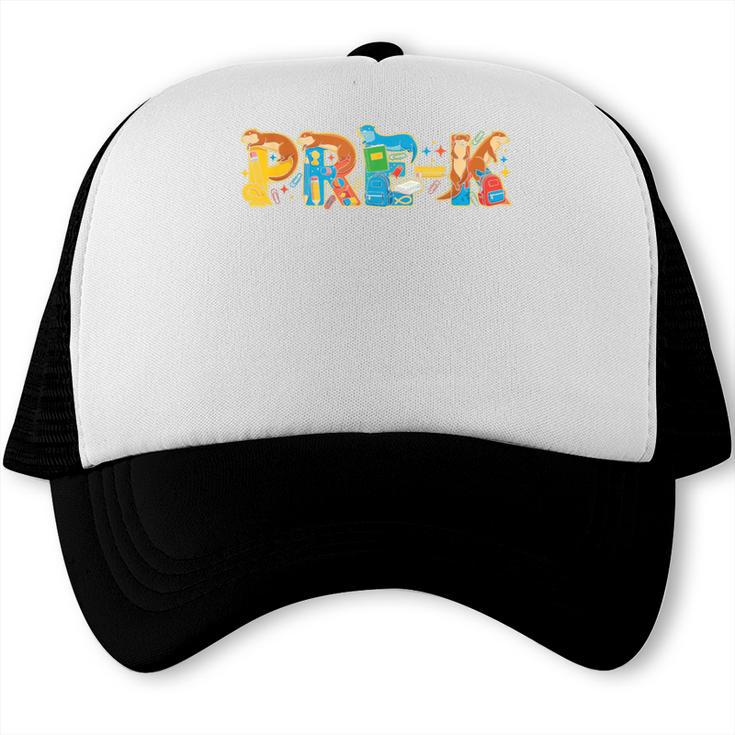 Otter Pre K Back To School Kids Boys Girls Trucker Cap