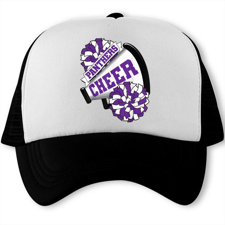 Panthers Cheer Back To School Cheerleading Spirit P Trucker Cap