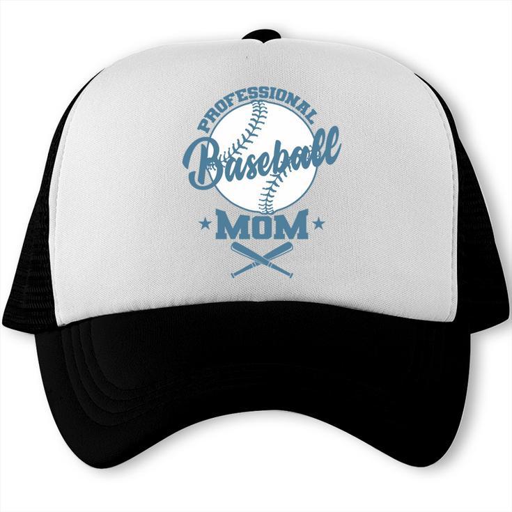 Professional Baseball Mom Team Sports Trucker Cap