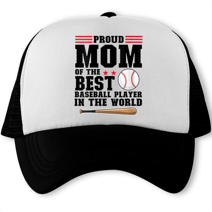 Proud Mom Of An Awesome Baseball Baseball Mom Trucker Cap Proud Mom Of An Awesome Baseball Baseball Mom Trucker Cap
