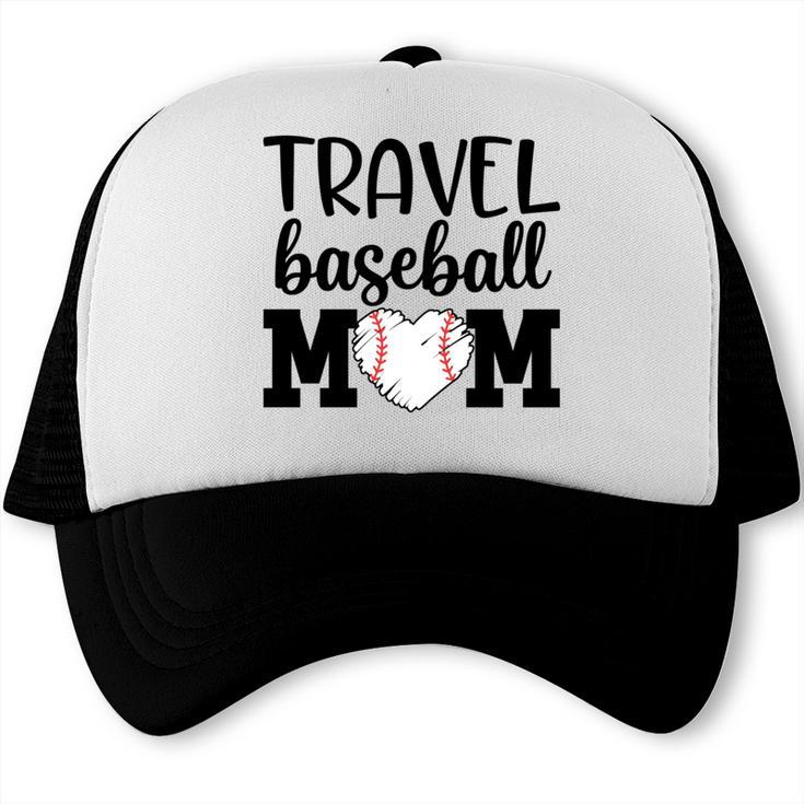 Proud Sports Mom Travel Baseball Mom For Game Day Trucker Cap