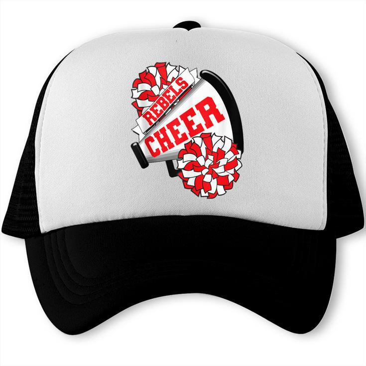 Rebels Cheer Back To School Cheerleading Spirit R Trucker Cap