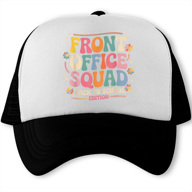Retro Front Office Squad Back To School Edition Trucker Cap Retro Front Office Squad Back To School Edition Trucker Cap