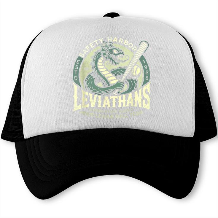 Safety Harbor Leviathans Retro Baseball Monster Trucker Cap