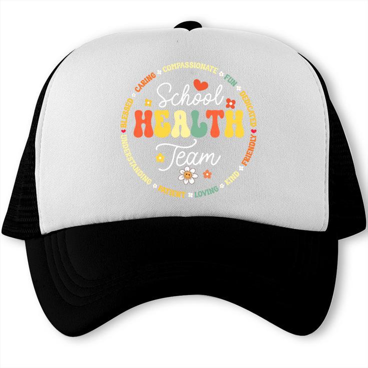 School Health Team Squad Back To School Nurse Squad Premium Tri-Blend Trucker Cap School Health Team Squad Back To School Nurse Squad Premium Tri-Blend Trucker Cap