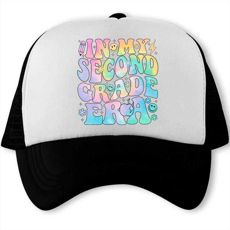 In My Second Grade Era Girl Tie Dye 2nd Grade Back To School Performance Trucker Cap