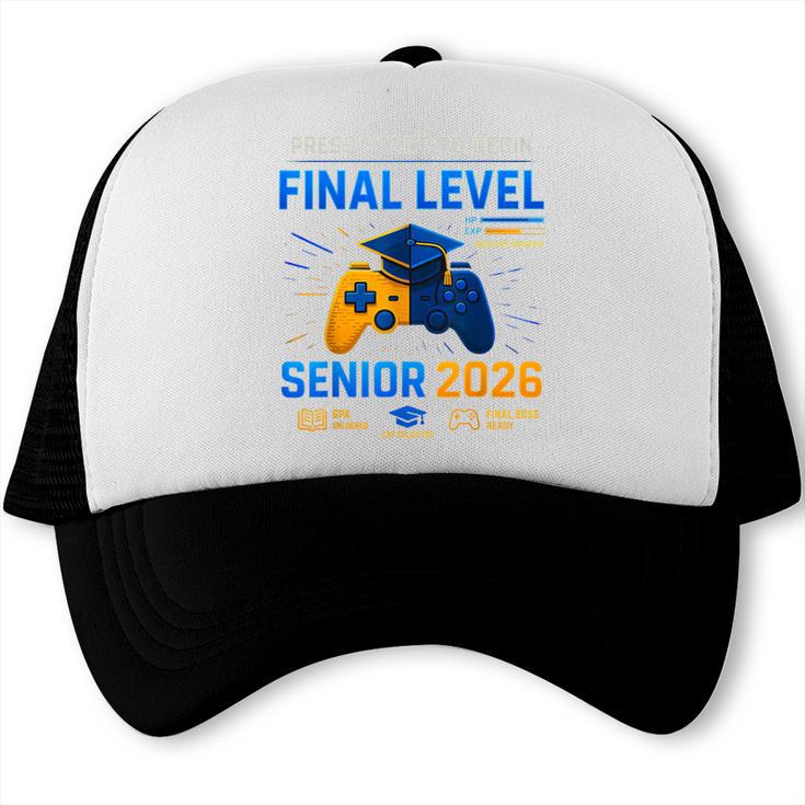 Senior Class Of 2026 Back To School Gamer Senior 2026 Trucker Cap