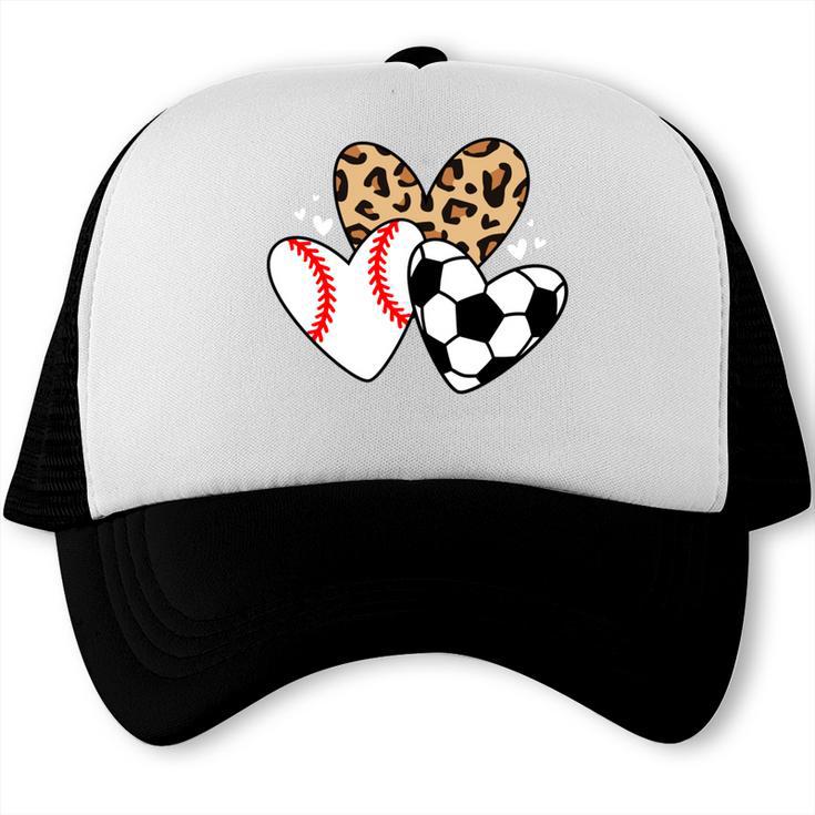 Soccer Baseball Heart Soccer Baseball Mom Trucker Cap Soccer Baseball Heart Soccer Baseball Mom Trucker Cap
