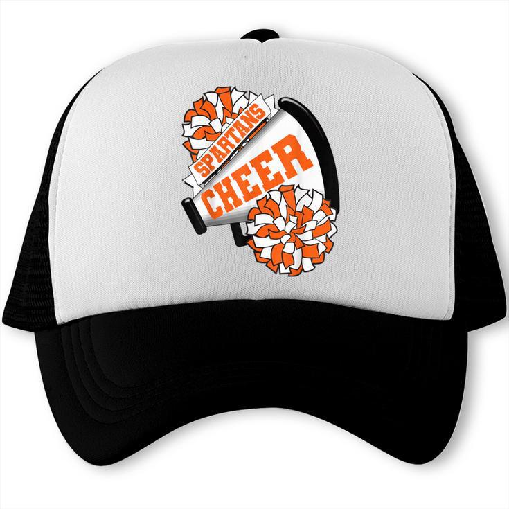 Spartans Cheer Back To School Cheerleading Spirit O Trucker Cap
