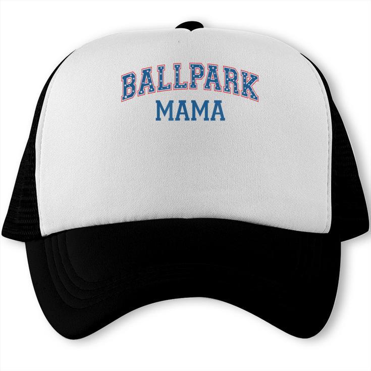 Spring 2024 Season Cute Baseball Mom Ballpark Mama Trucker Cap Spring 2024 Season Cute Baseball Mom Ballpark Mama Trucker Cap