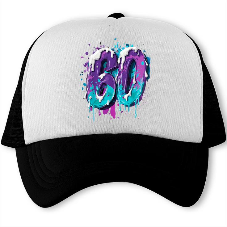 Vintage Baseball 60 Number Trucker Cap