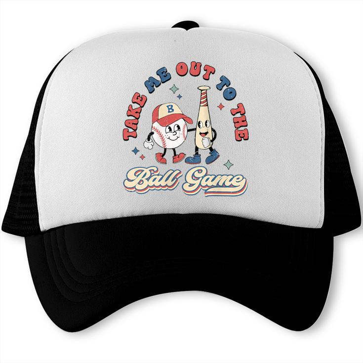 Vintage Baseball Mom Retro Style Tee For Proud Moms Trucker Cap Vintage Baseball Mom Retro Style Tee For Proud Moms Trucker Cap