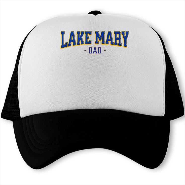 Vintage Lake Mary Florida Baseball Dad Lovers An Fans Trucker Cap
