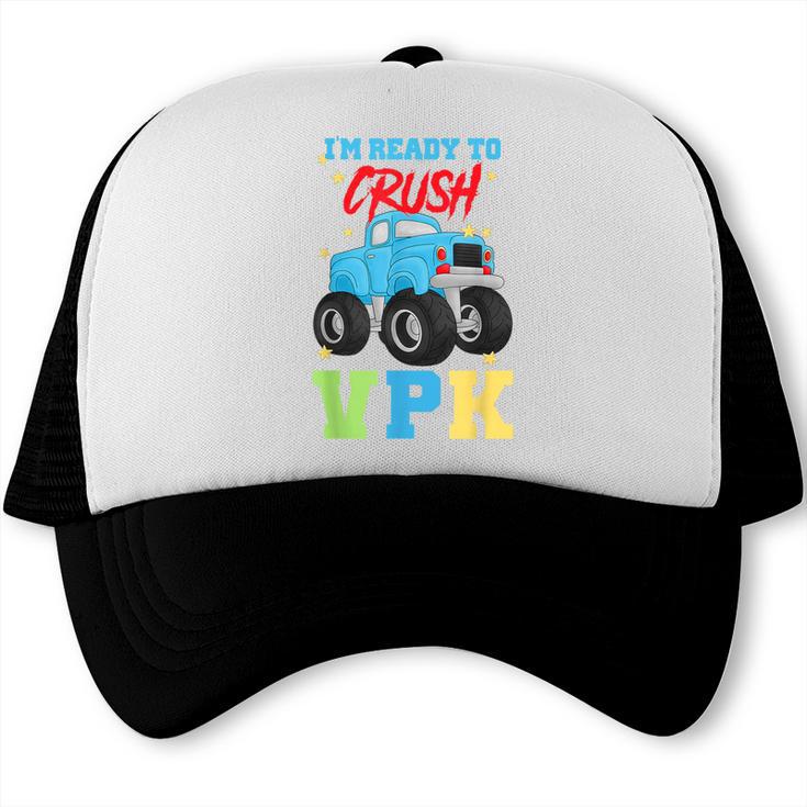 VPK Back To School 1st Day Of School Prekindergarten Kids Trucker Cap