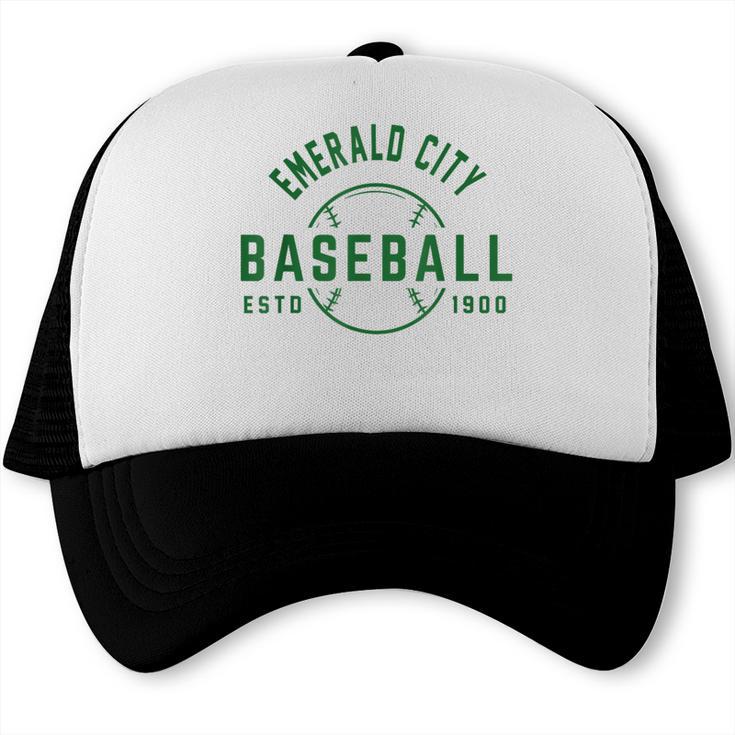 Wizard Of Oz Emerald City Baseball Costume Halloween Trucker Cap