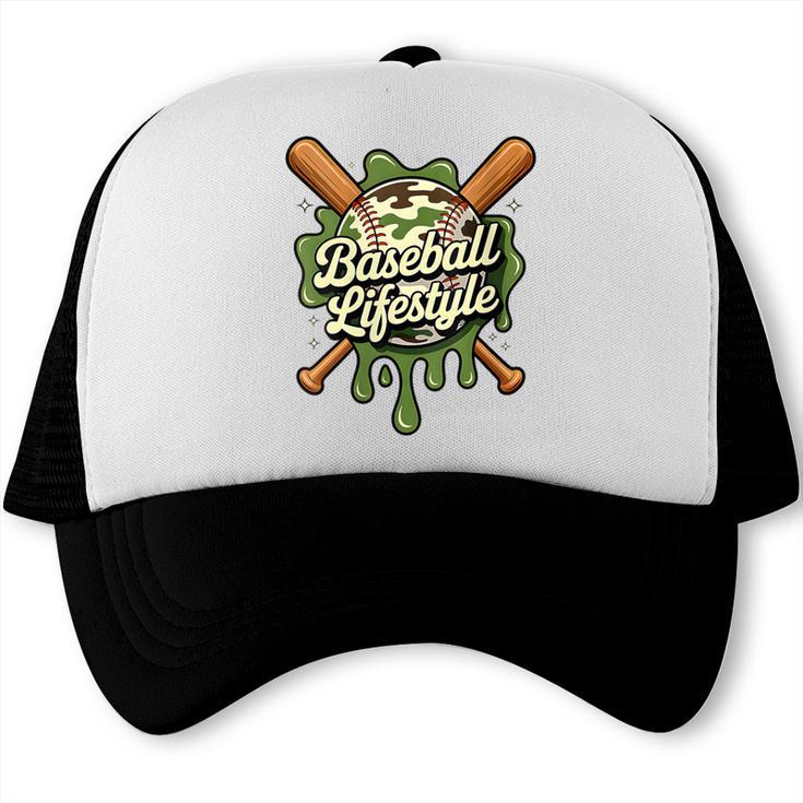 Women's Baseball Life Style 101 Apparel Youth Drip Baseball Boys Kid Trucker Cap
