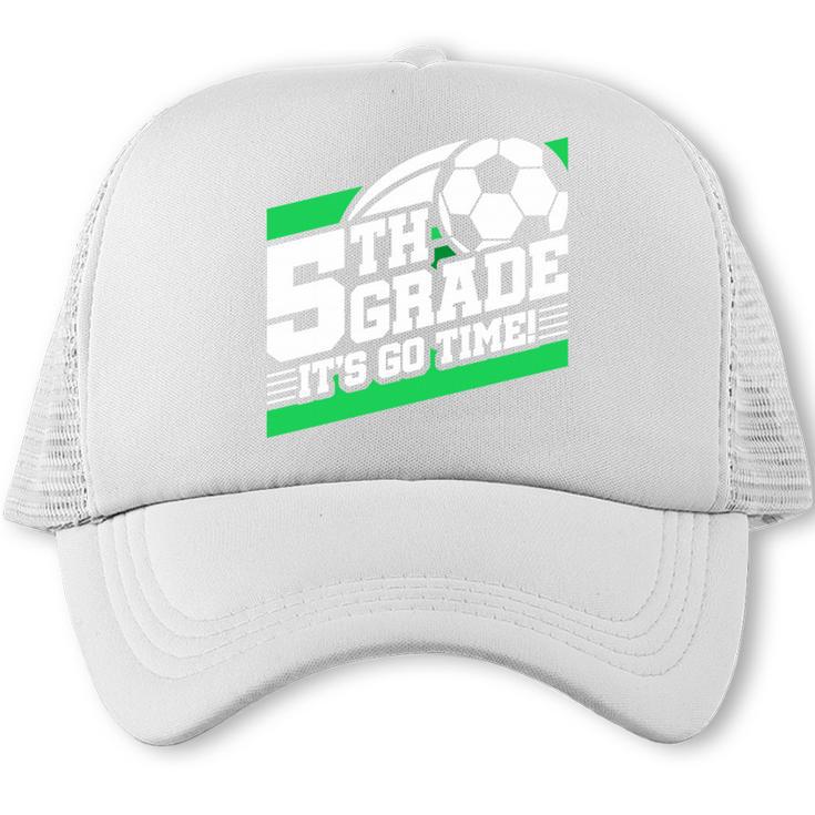 5th Grade Soccer Back To School First Day Of 5th Grade Performance Trucker Cap