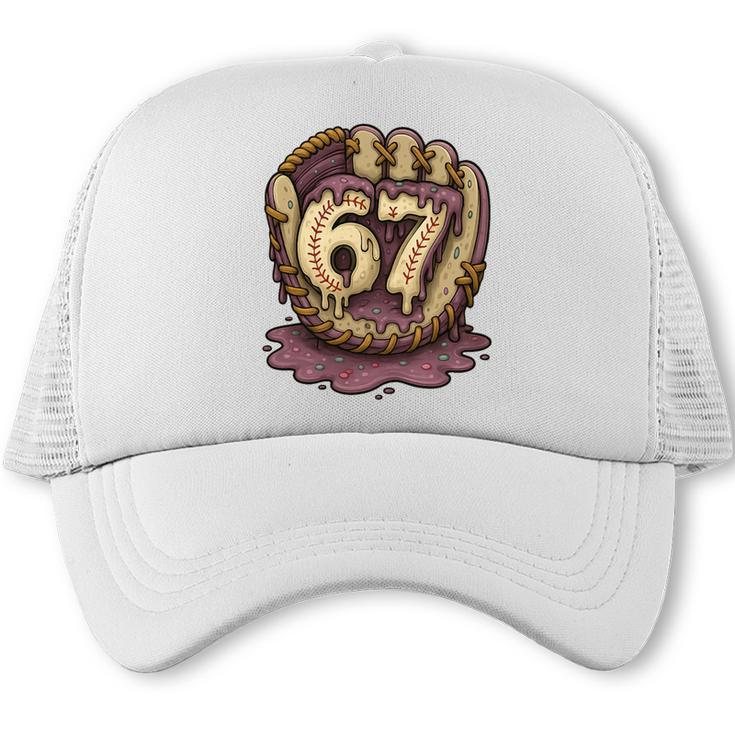 67 Ice Cream Drip Six Seven Baseball Premium Tri-Blend Trucker Cap