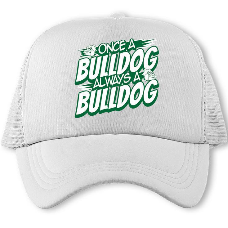 Always A Bulldog Back To School Spirit G Performance Trucker Cap