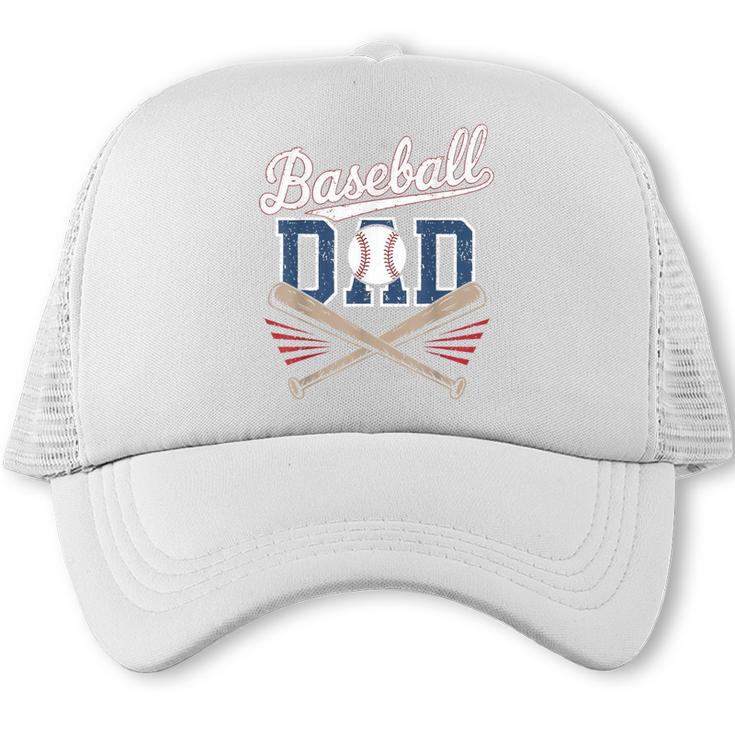 Baseball Dad Father's Day Family Matching From Son Daughter Trucker Cap
