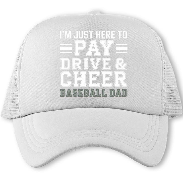 Baseball Dad Saying Quote Humor For Men Father Daddy Premium Tri-Blend Trucker Cap