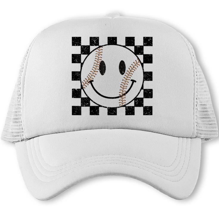 Baseball Game Day Baseball Mom Trucker Cap