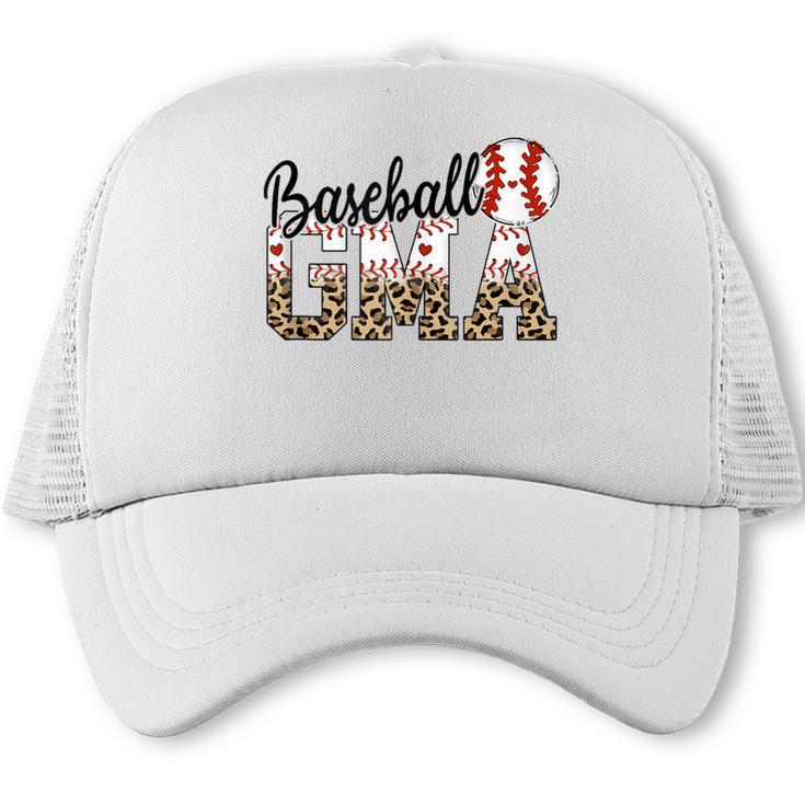 Baseball Gma Women BallPark Gma Baseball Mom Mother's Day Trucker Cap
