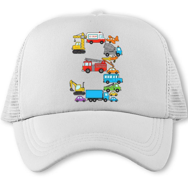 Baseball Ice Cream Drip Vehicles Youth Baseball Drip Premium Tri-Blend Trucker Cap