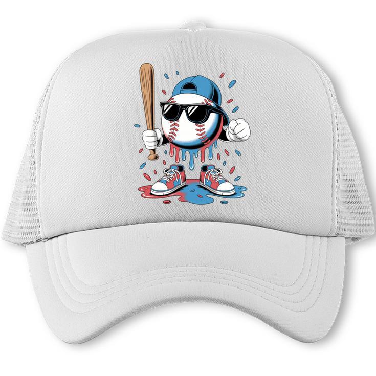 Baseball Lifestyle Apparel Youth Baseball Ice Cream Drip Trucker Cap