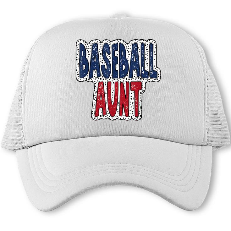Baseball Mama Dalmatian Spots Baseball Mom Trucker Cap